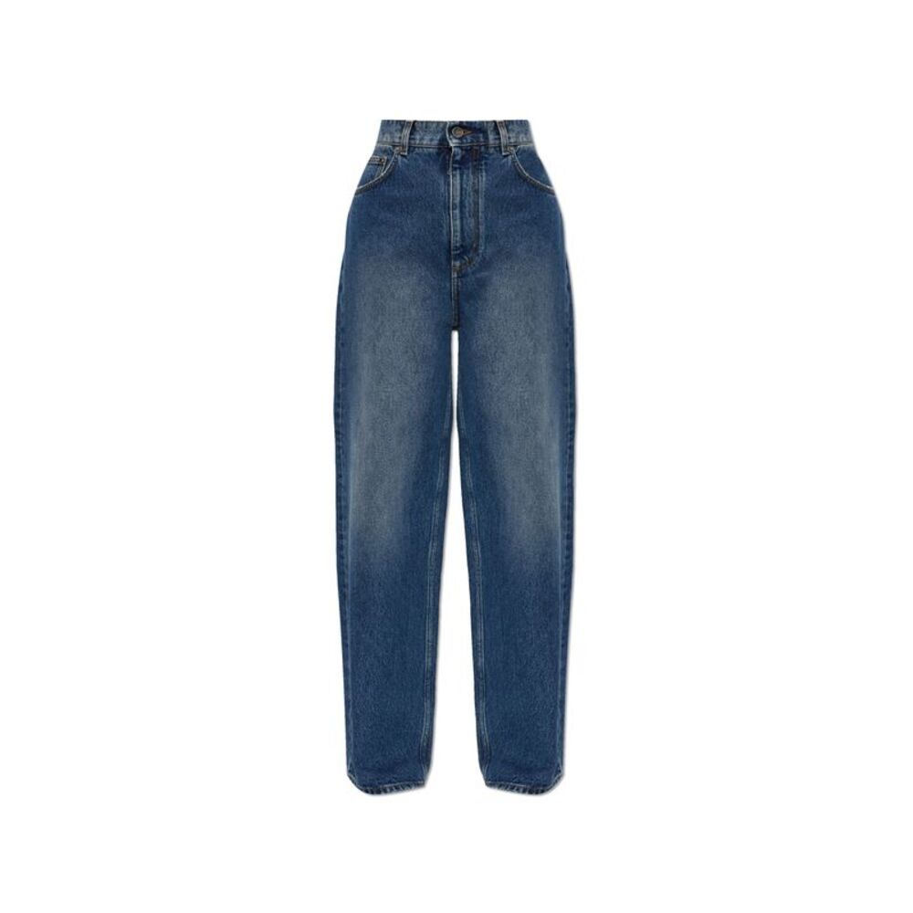 Straight-leg jeans